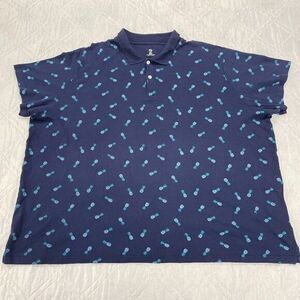 HB Blue Polo‎ Shirt 6XL